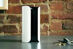 The Canary home security device pairs with your smart phone