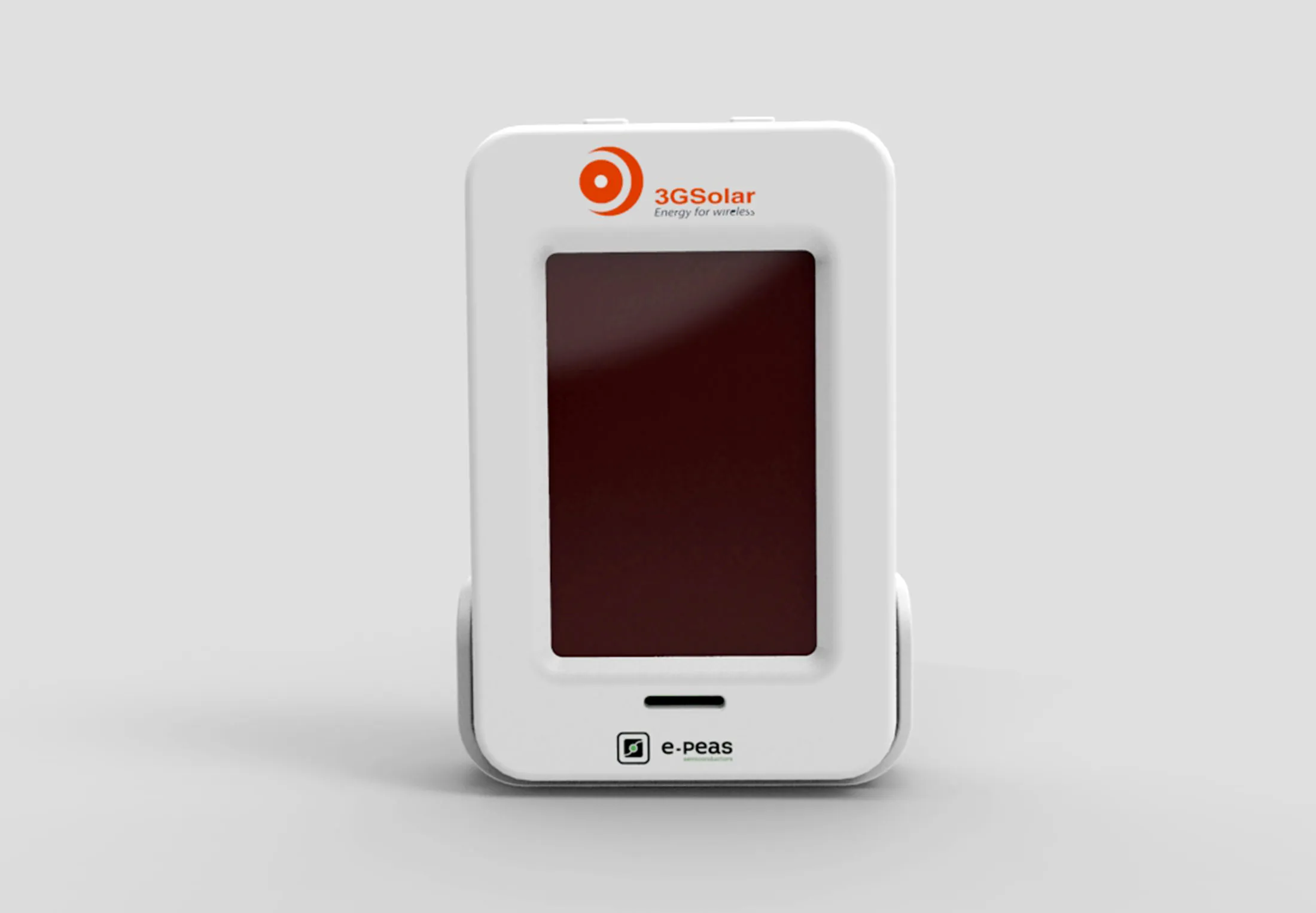 Light, temperature and humidity sensor powered by 3GSolar PV cell from indoor light.