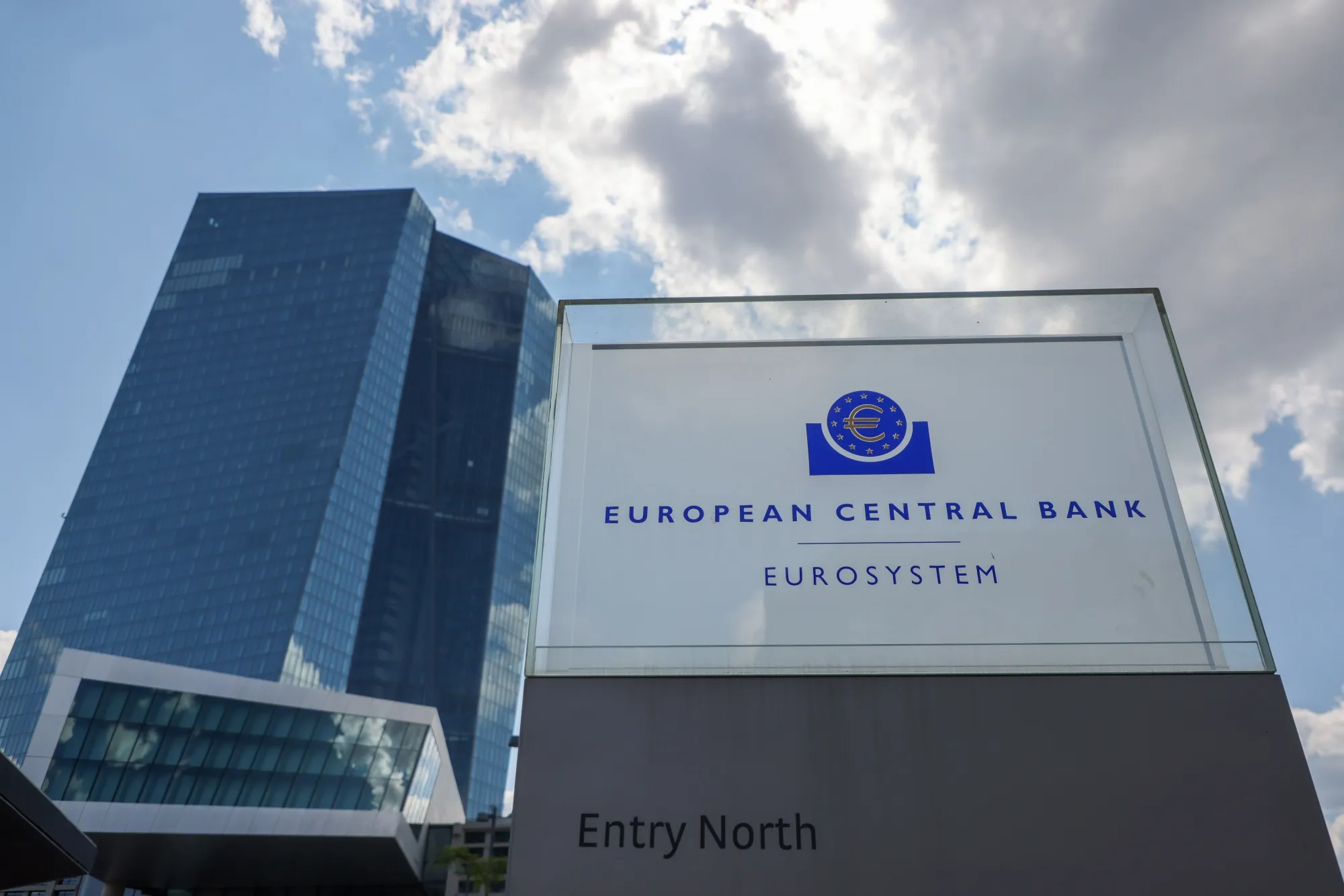 The European Central Bank headquarters in Frankfurt.