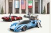 Renderings of the forthcoming De Tomaso P72.