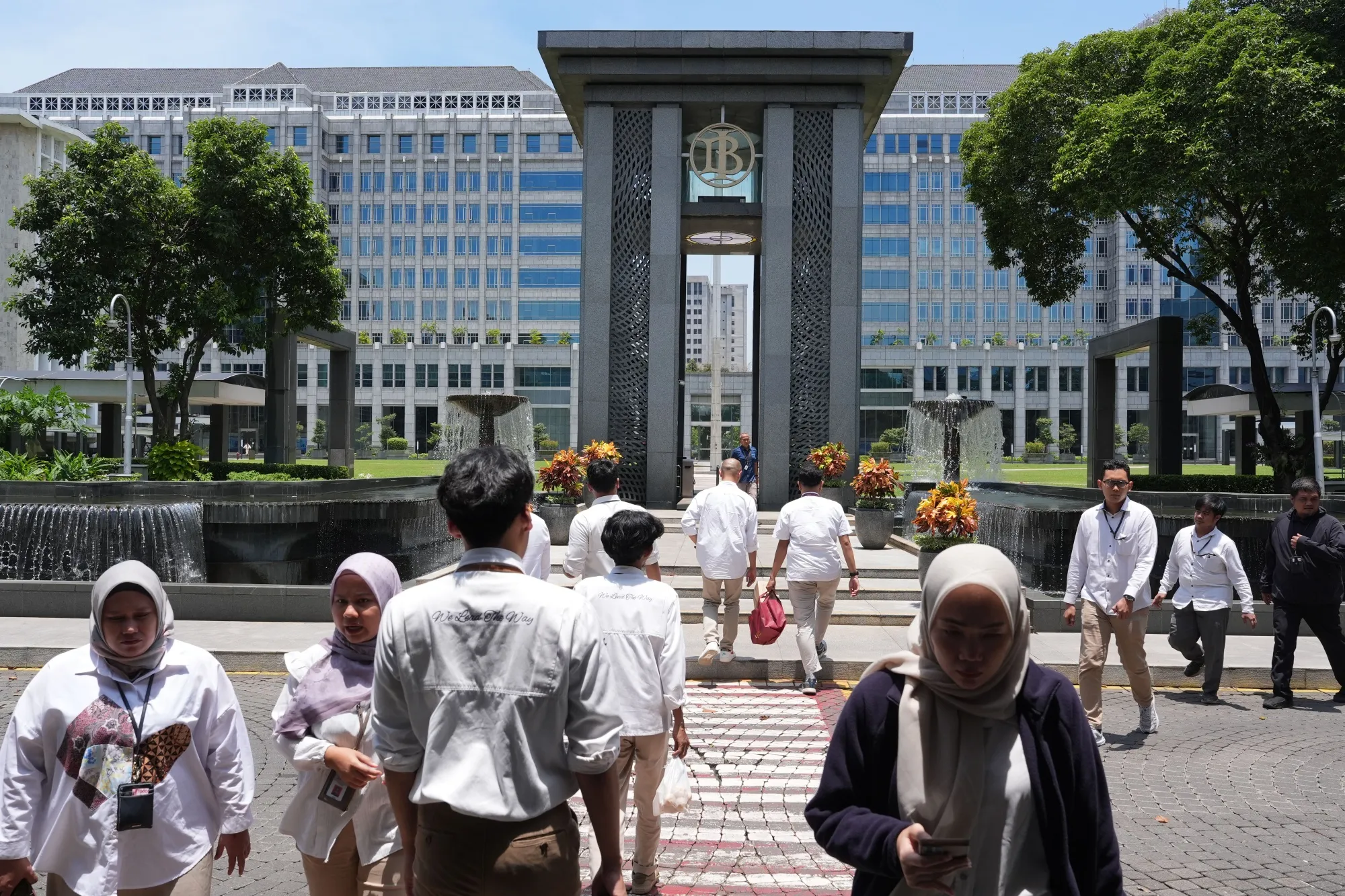 The Bank Indonesia headquarters in Jakarta, Indonesia.