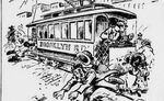 Dodging trolleys was a matter of life or death for 19th century Brooklynites.