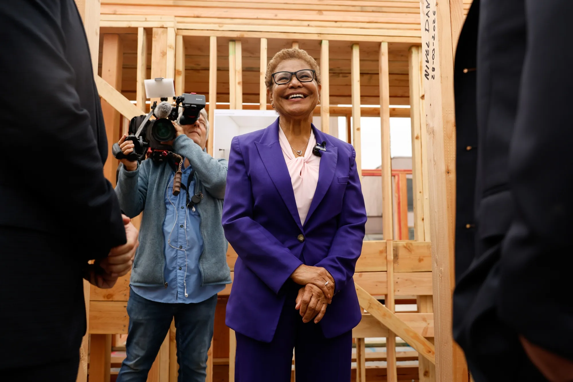 Karen Bass, mayor of Los Angeles.
