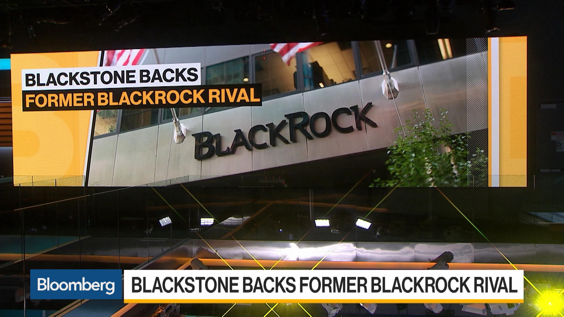 Watch Blackstone Backs Former BlackRock Rival - Bloomberg