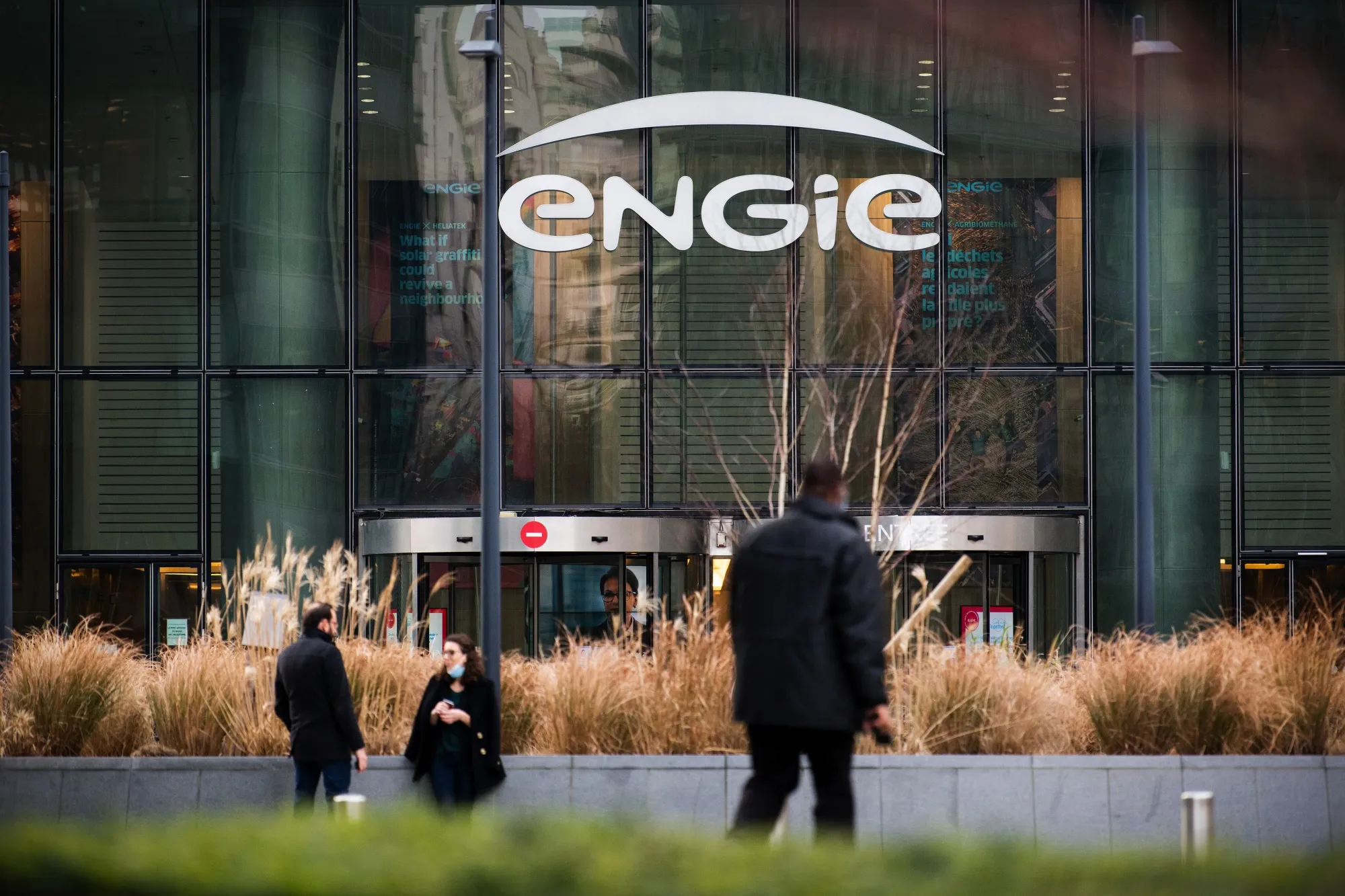The Engie SA headquarters in the La Defense business district in Paris.