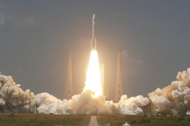 Europe Launches Its Most Powerful Rocket With Amazon Satellites
