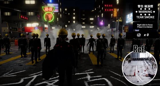 Video Game Shows What It's Like Inside Hong Kong's Protests