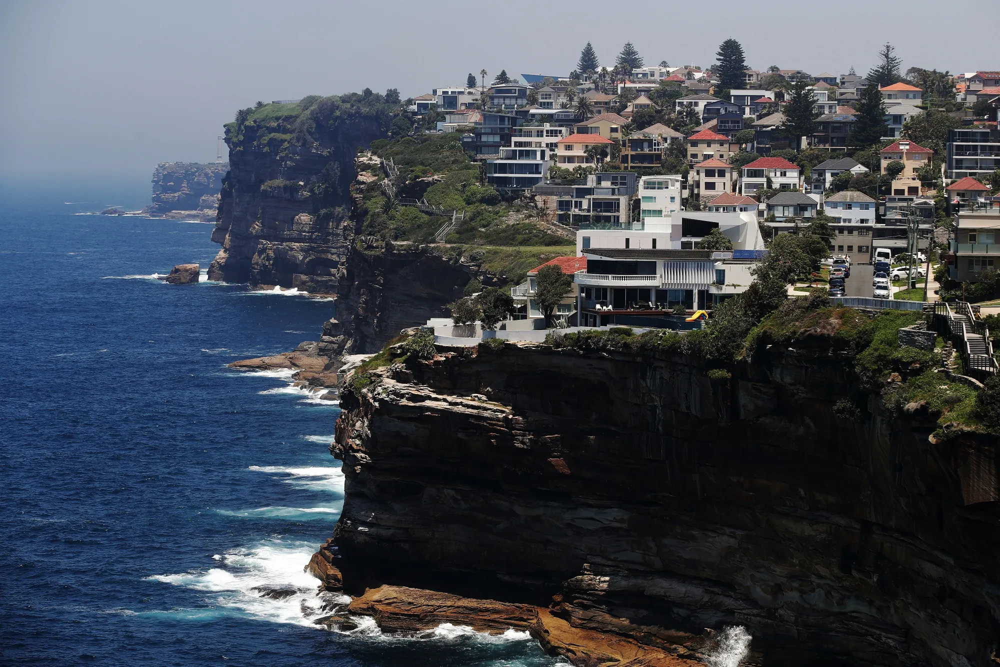 Residential buildings and houses in Sydney.