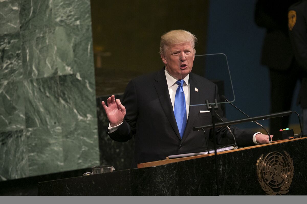 Trump Says He’s Made His Iran Deal Decision - Bloomberg