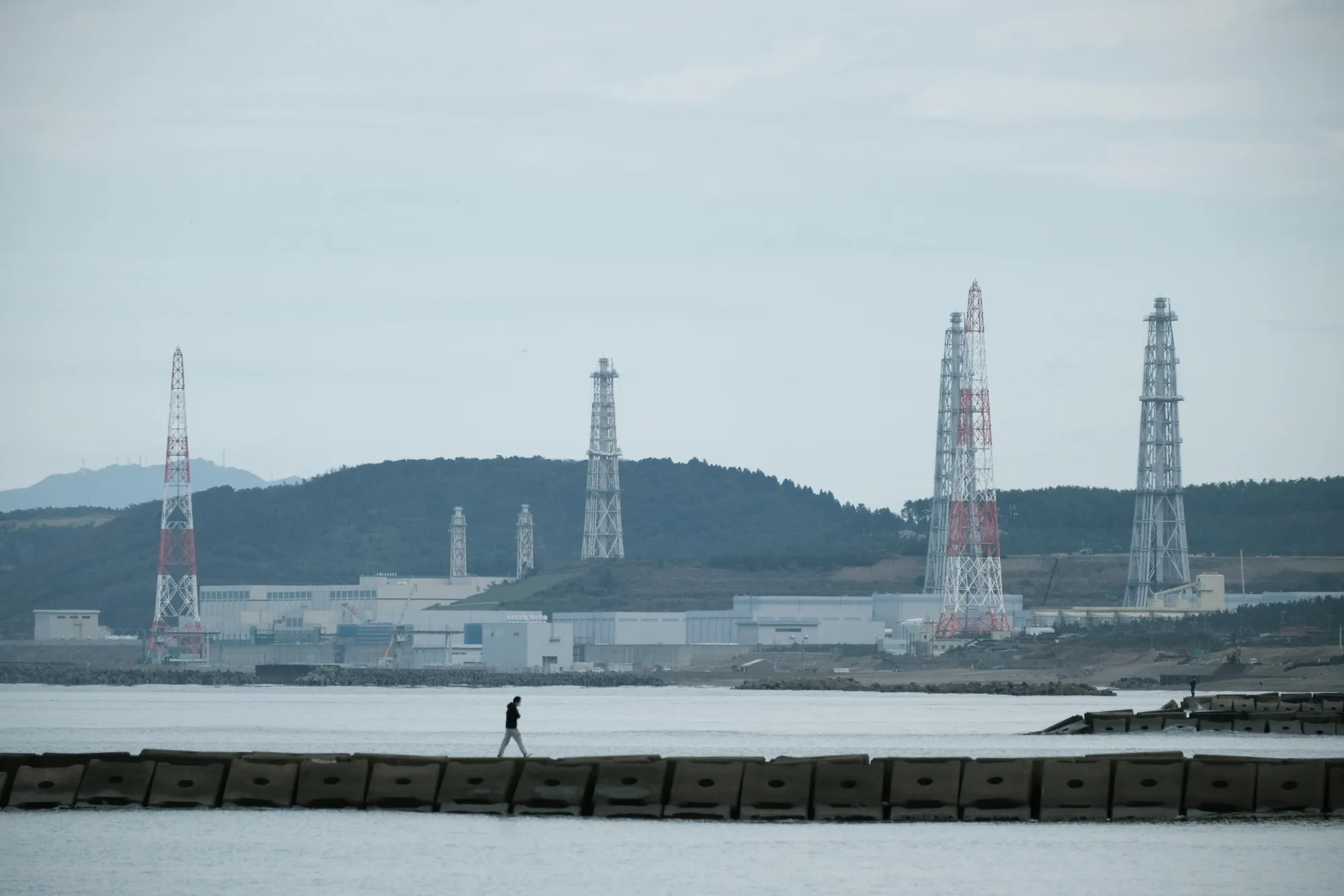 The Kashiwazaki Kariwa nuclear power station in Niigata Prefecture, Japan.