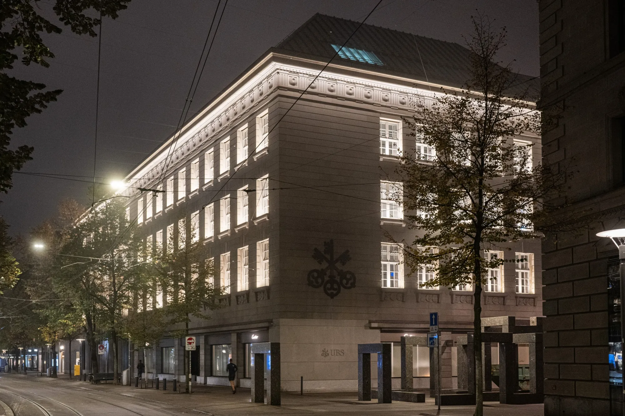 The UBS Group AG headquarters in Zurich, Switzerland.