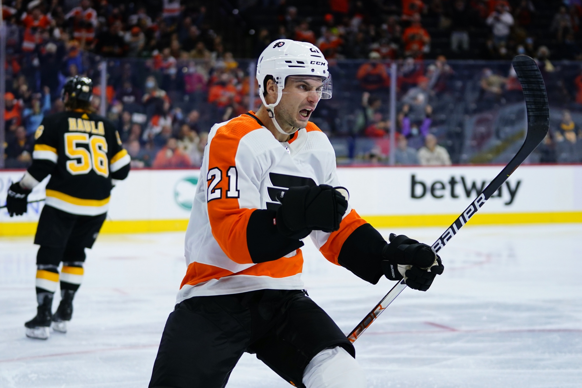 Cam Atkinson Scores 2 Goals, Flyers Beat Bruins 6-3 - Bloomberg