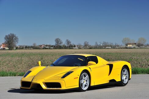 The Ferrari Enzo came out in 2002 featuring the best of technology, engineering, and design. It also sported some arresting exterior paint choices.