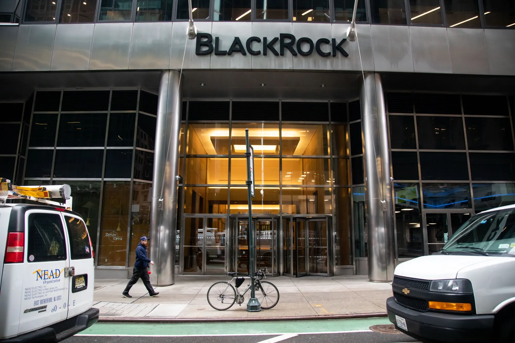 BlackRock headquarters in New York.
