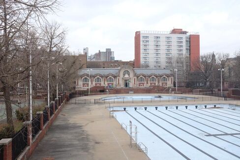 The pool at the Hamilton Fish Recreation Center.