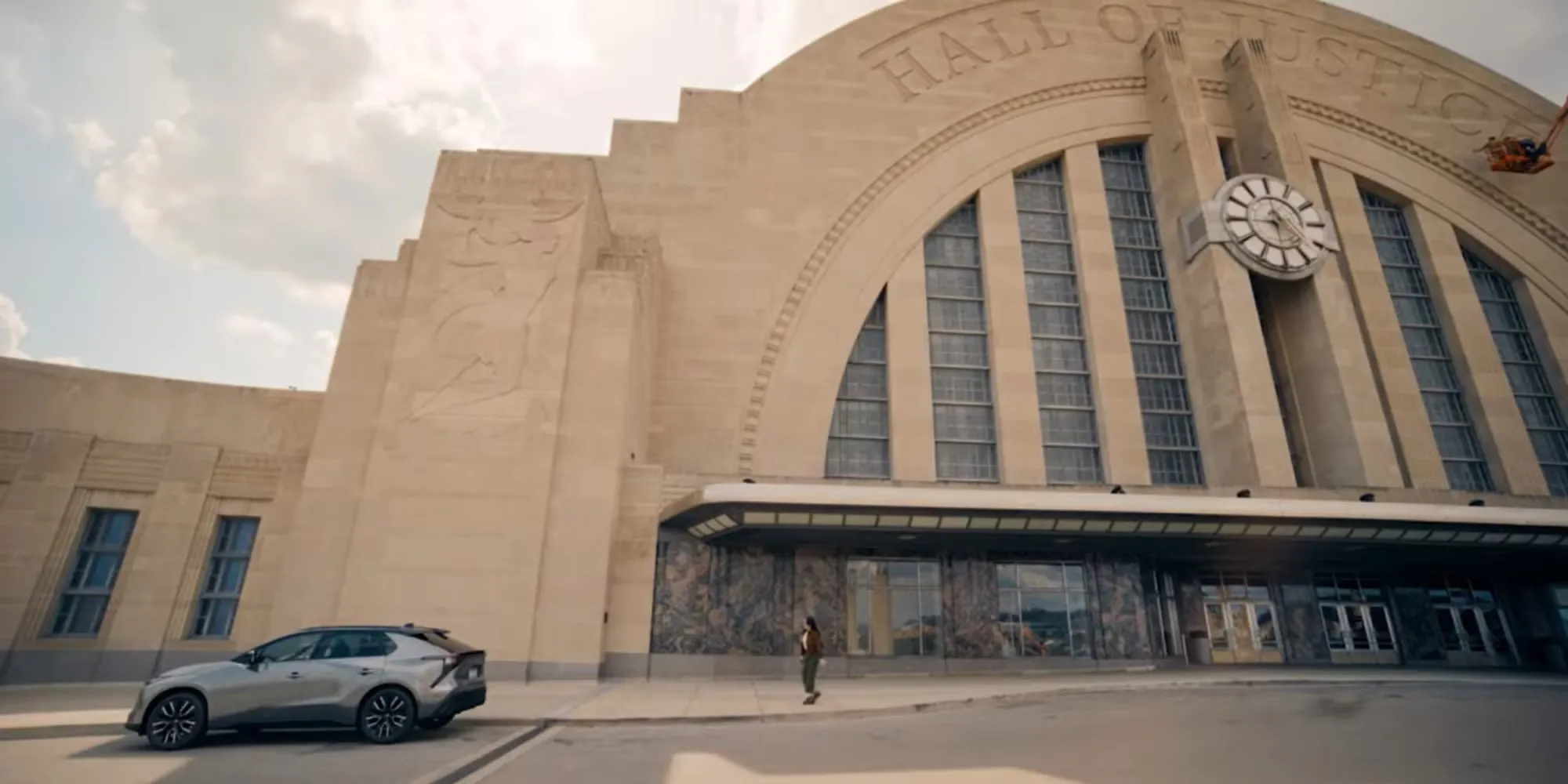 The Hall of Justice makes its DC Extended Universe debut in Superman.