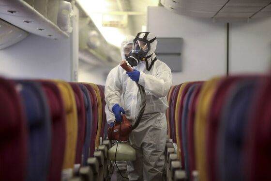 Air Travel’s Bid to Go Green Could Get Pricier Thanks to Virus