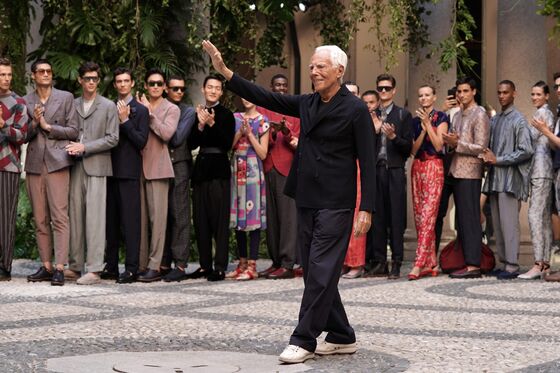 Armani Sales Fall Again as Founder Pushes to Restructure Brand