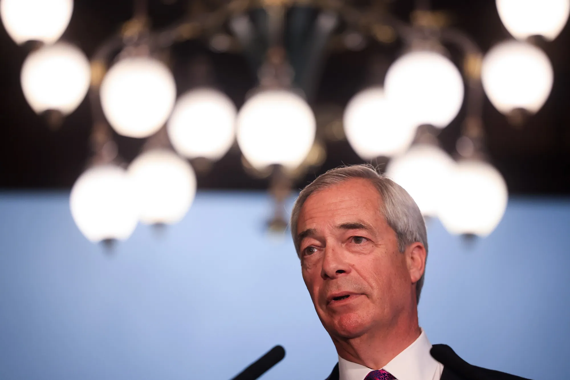 Reform UK leader Nigel Farage