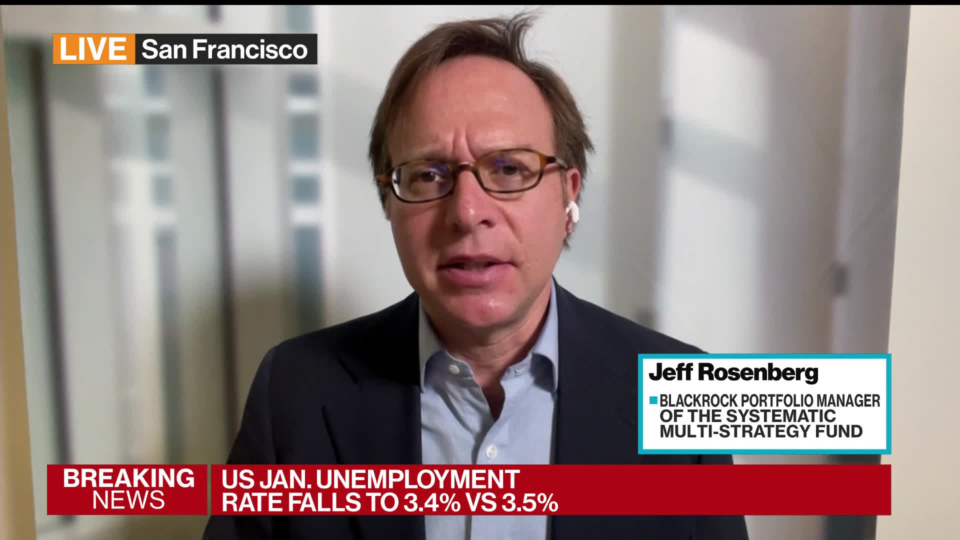 Jobs Report ‘Big Push Back to the Slowing’: BlackRock’s Rosenberg