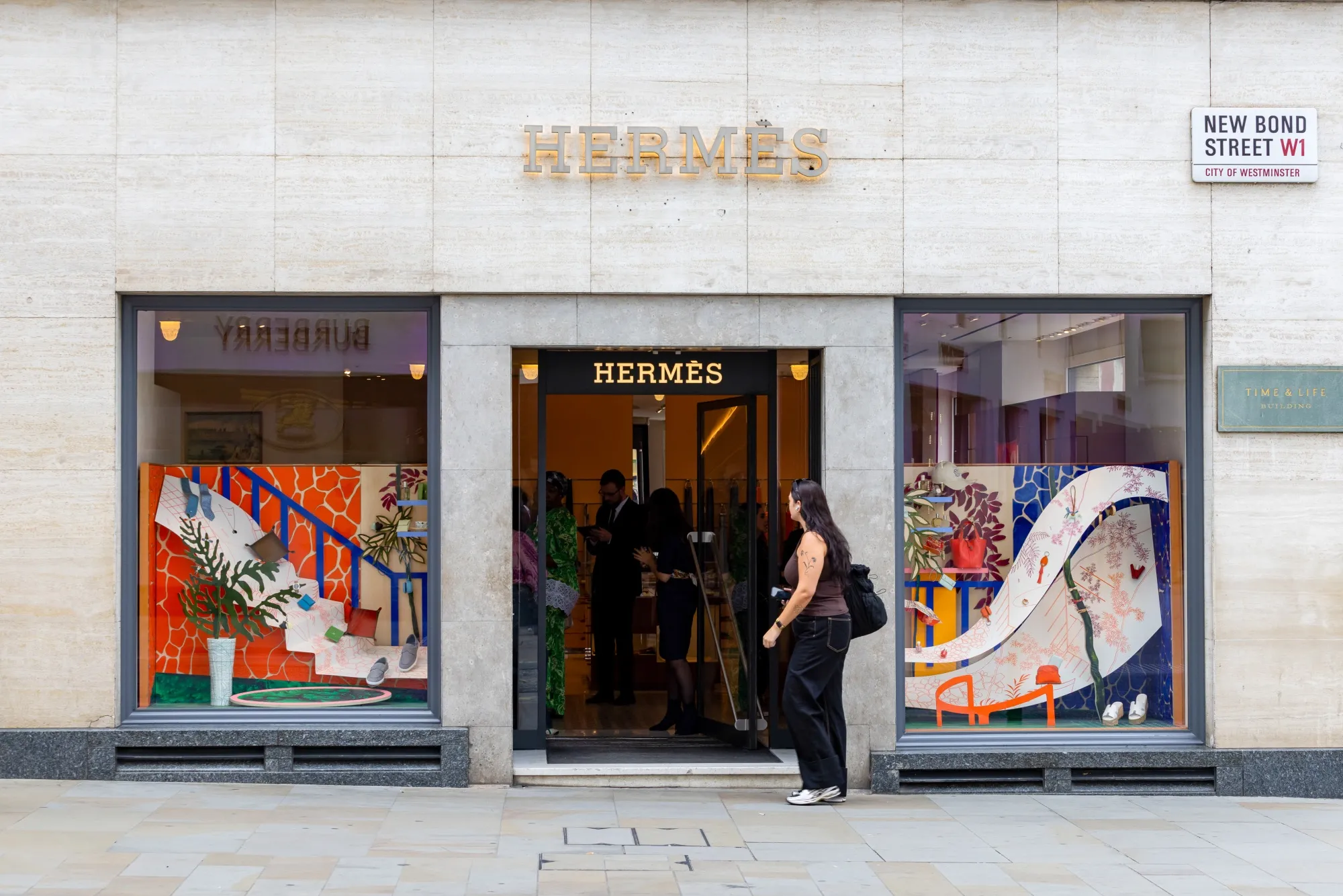 First-quarter revenue at Hermes missed estimates.