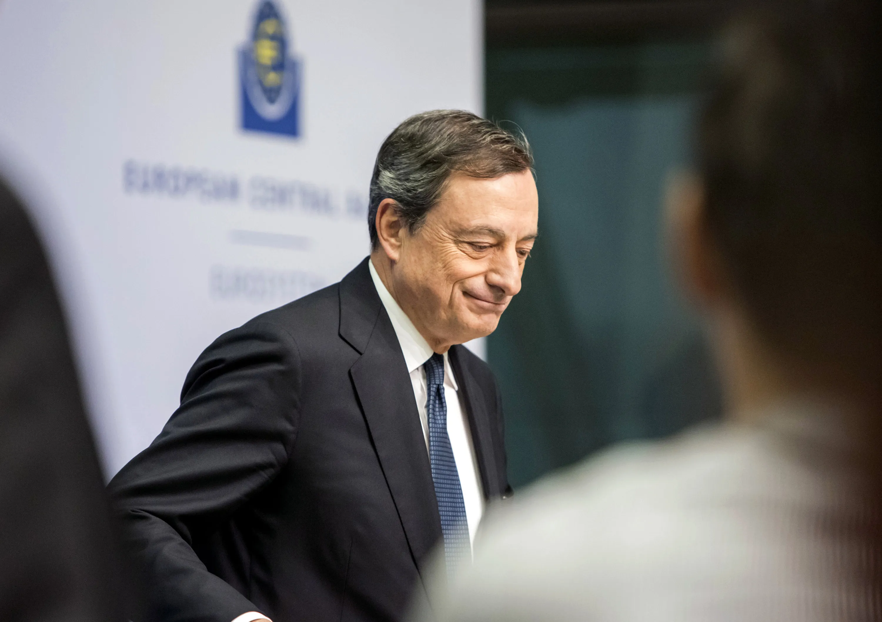 Mario Draghi, president of the European Central Bank.
