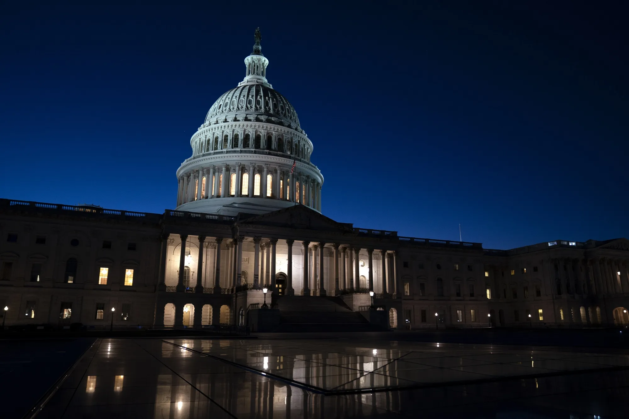 The U.S. Capitol building in Washington, D.C., U.S., on&nbsp;Oct. 8.
