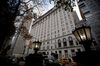 The Plaza Hotel stands in New York, U.S., on Monday, Nov. 13, 2017. Billionaire Saudi Prince Alwaleed bin Talal has long been associated with New York's iconic Plaza Hotel, ever since he bought out Donald Trump over two decades ago.