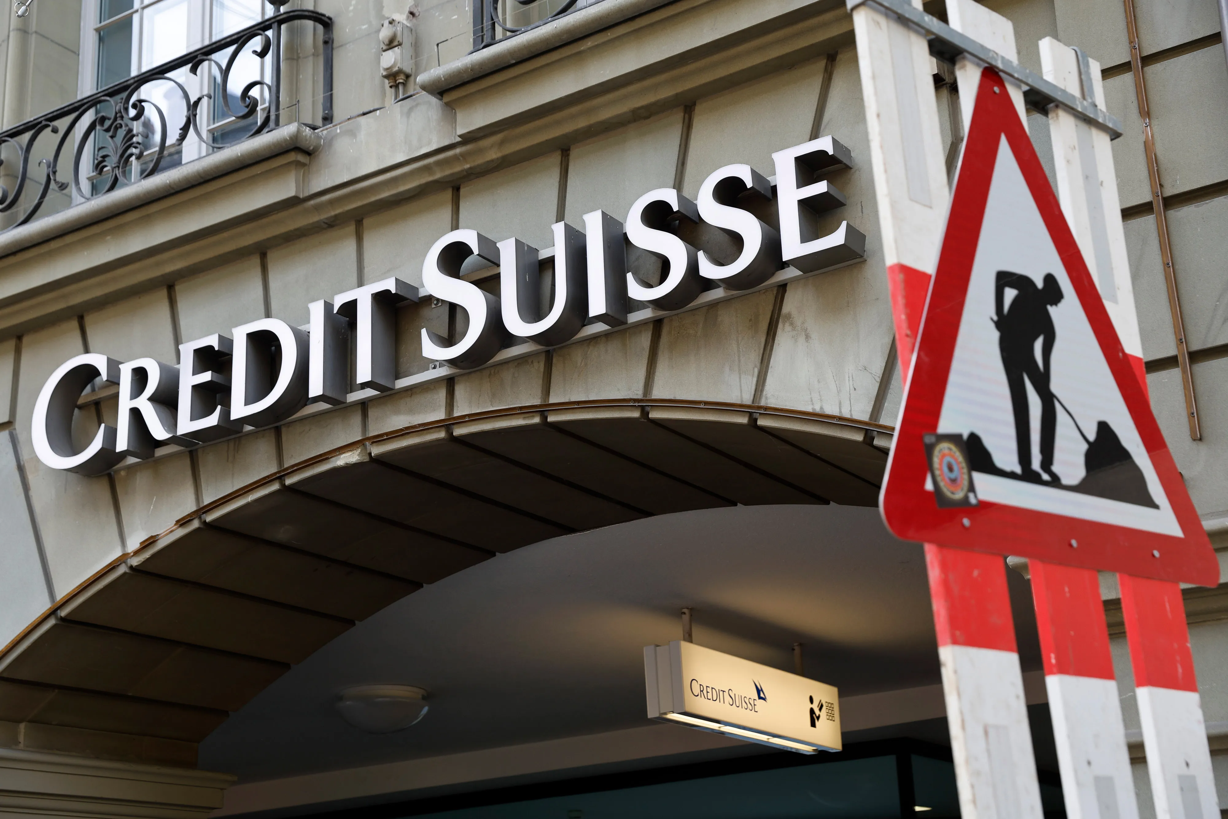 A Credit Suisse Group branch in Bern, Switzerland, on March 16.