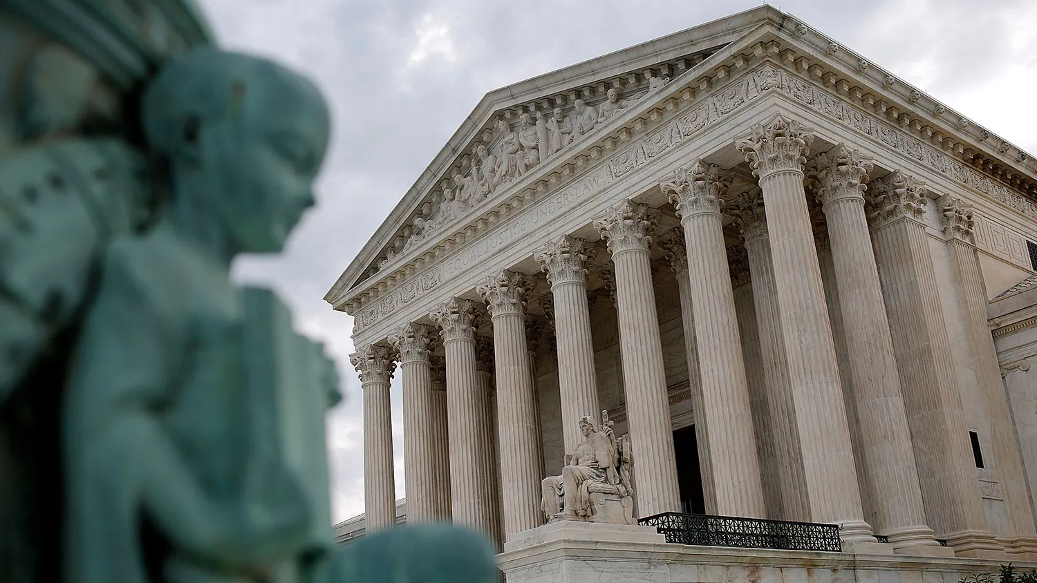 The U.S. Supreme Court is shown as the court meets to issue decisions on May 23, 2016, in Washington.
