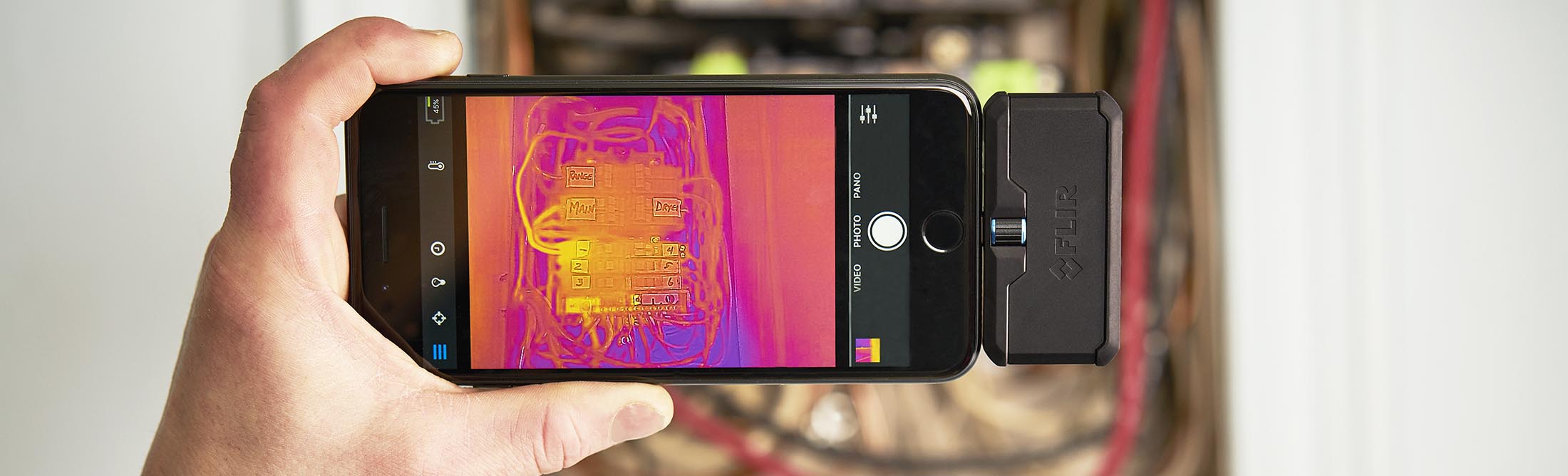 The Flir One Pro, a Thermal Imaging Camera for Do-It-Yourselfers