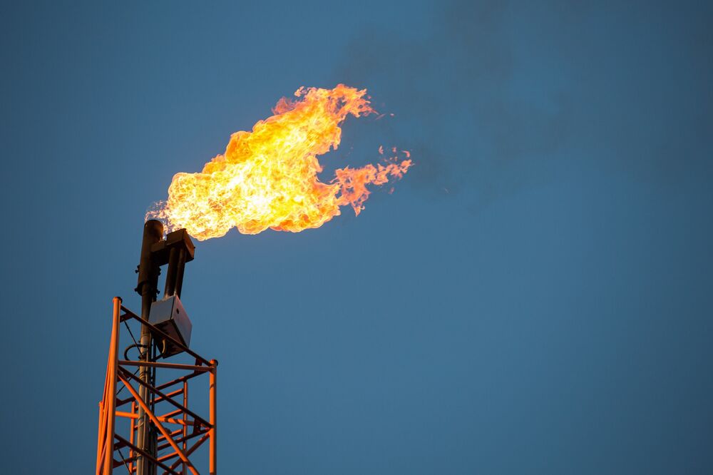 Flaring.