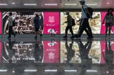 Singles' Day Advertisements In Shanghai Ahead of China's Annual E-Commerce Extravaganza