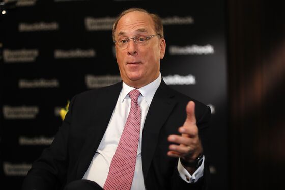 BlackRock’s Larry Fink Sees Markets Rising on U.S. Fiscal Moves