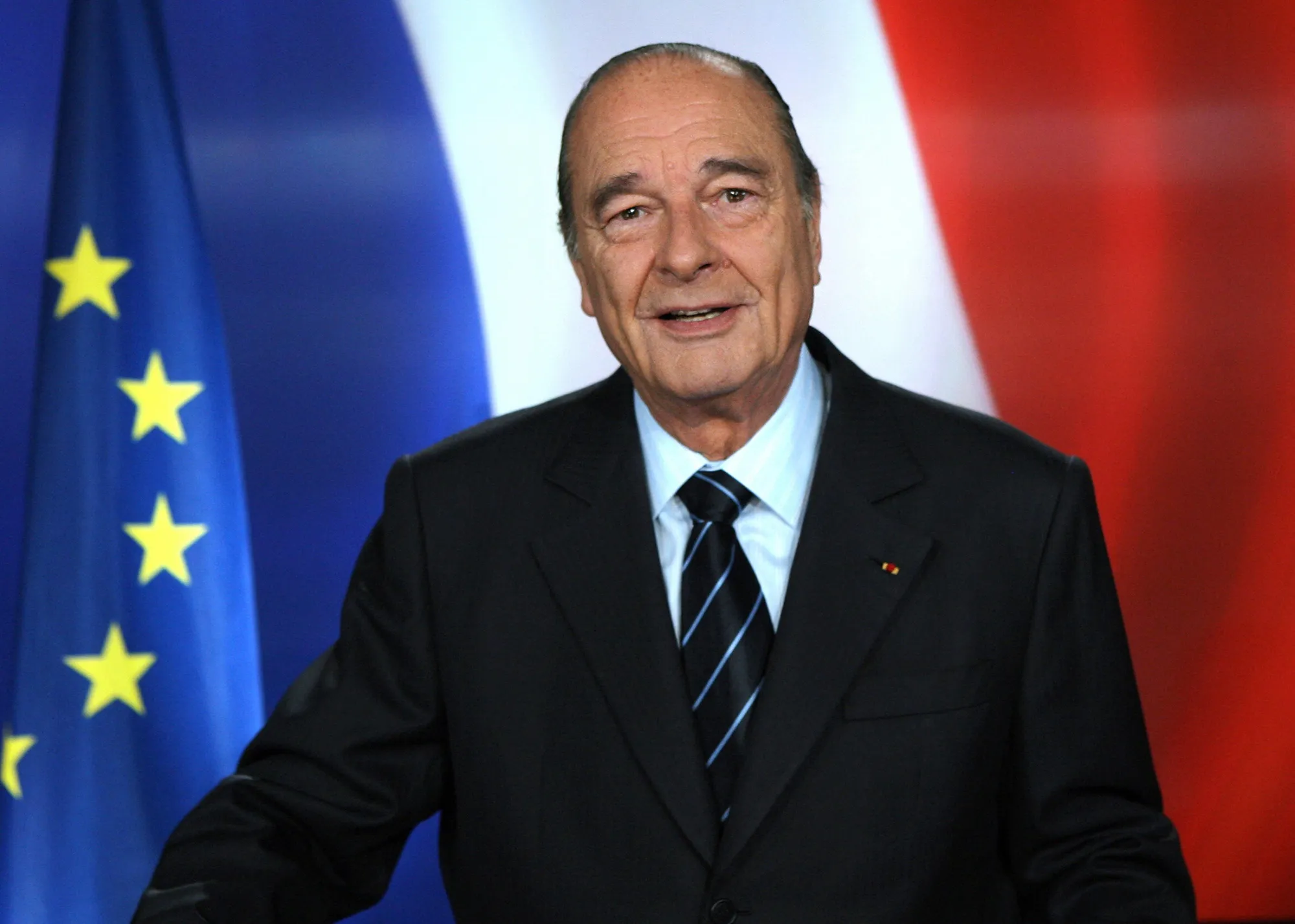 French President Jacques Chirac in March 2007