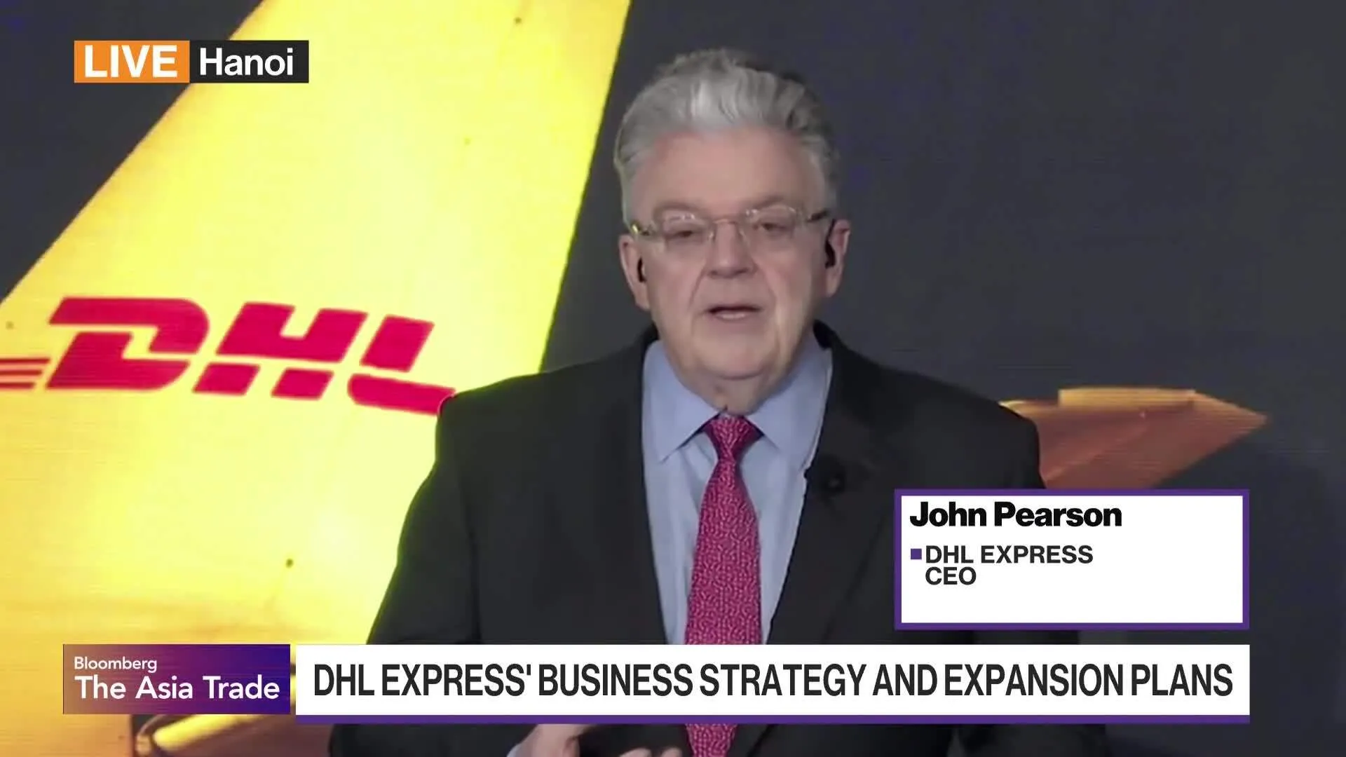 Watch DHL Express CEO on Impact from Geopolitics, Jet Fuel - Bloomberg