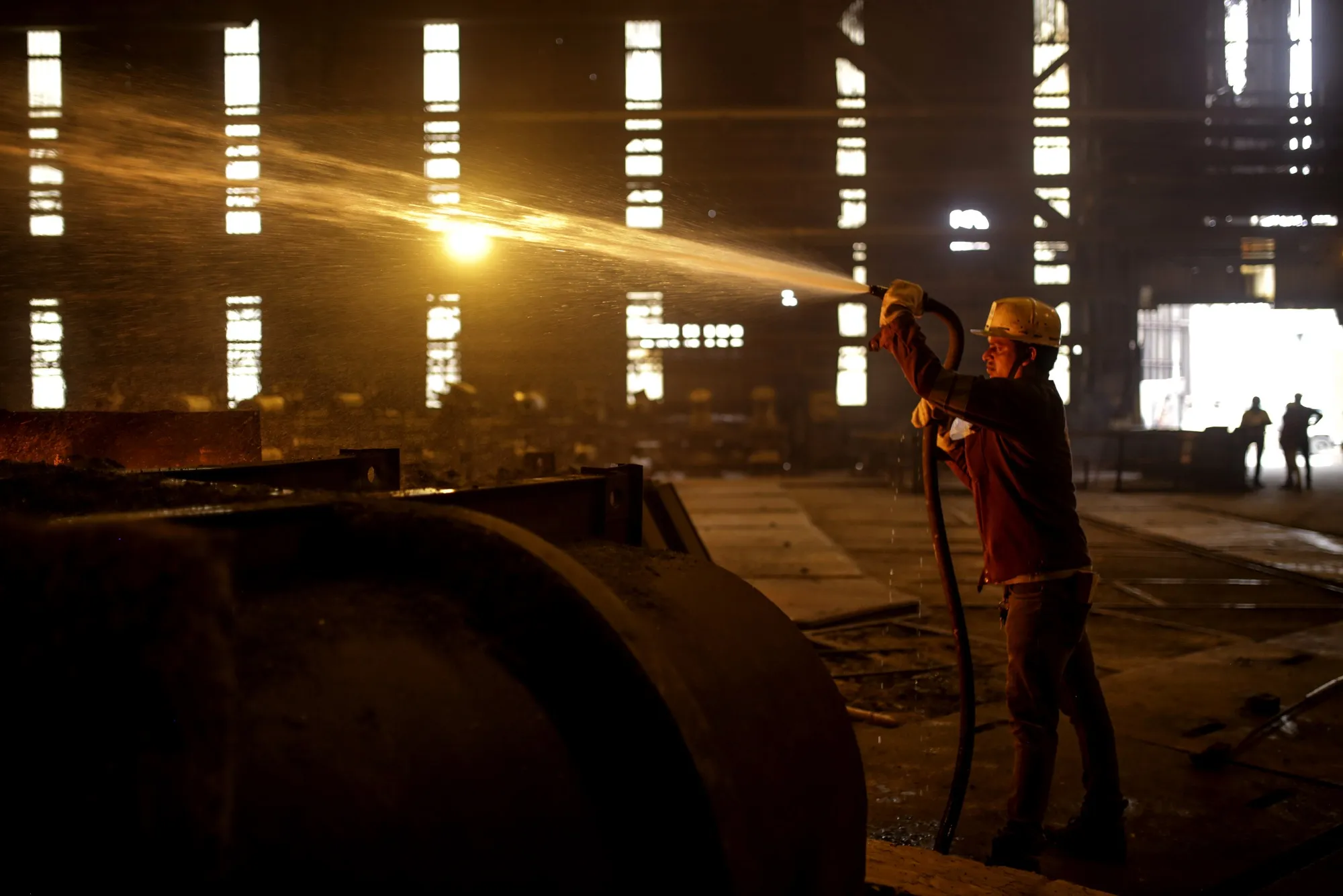 Steel Manufacturing at SAIL's Rourkela Plant As Domestic Demand Set To Grow in Modi's Push To Build Infrastructure