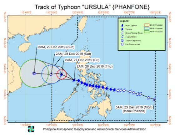 Typhoon Phanfone Kills at Least 16 People in the Philippines