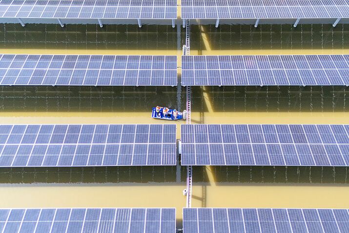 Fishery-solar Hybrid Photovoltaic Project