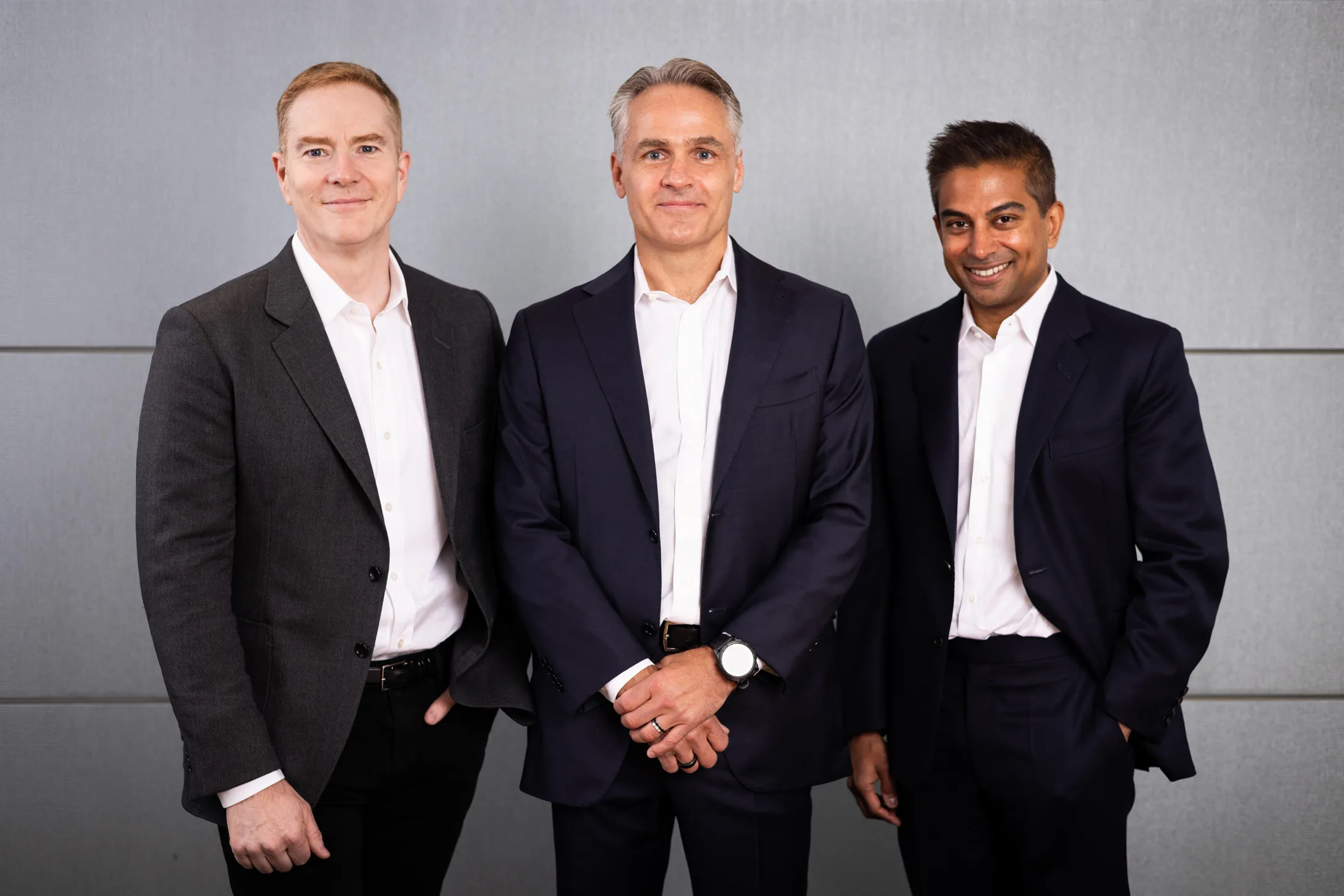 Brian Ruder, Kurt Björklund and Dipan Patel, from left.
