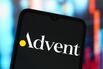 In this photo illustration, the Advent International