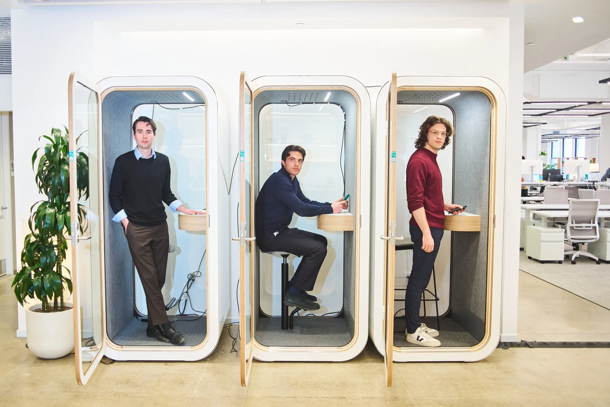 The founders of Rogo, who want AI to free up junior banker workloads.