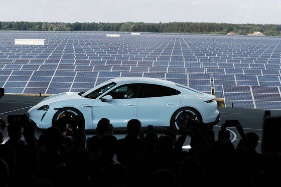 Porsche Unveils Its First-Ever Electric Car 