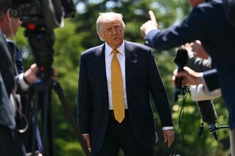 President Donald Trump on May 12.