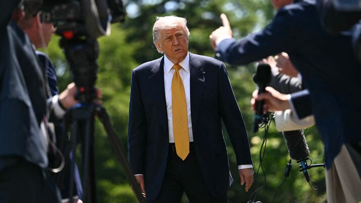 President Donald Trump on May 12.