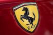 The Ferrari prancing horse logo.