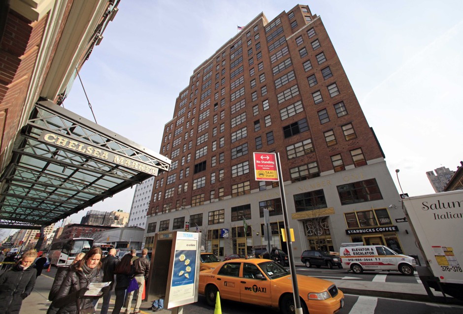 Chelsea Market and the old Port Authority building in Manhattan, both of which will soon be owned by Google 