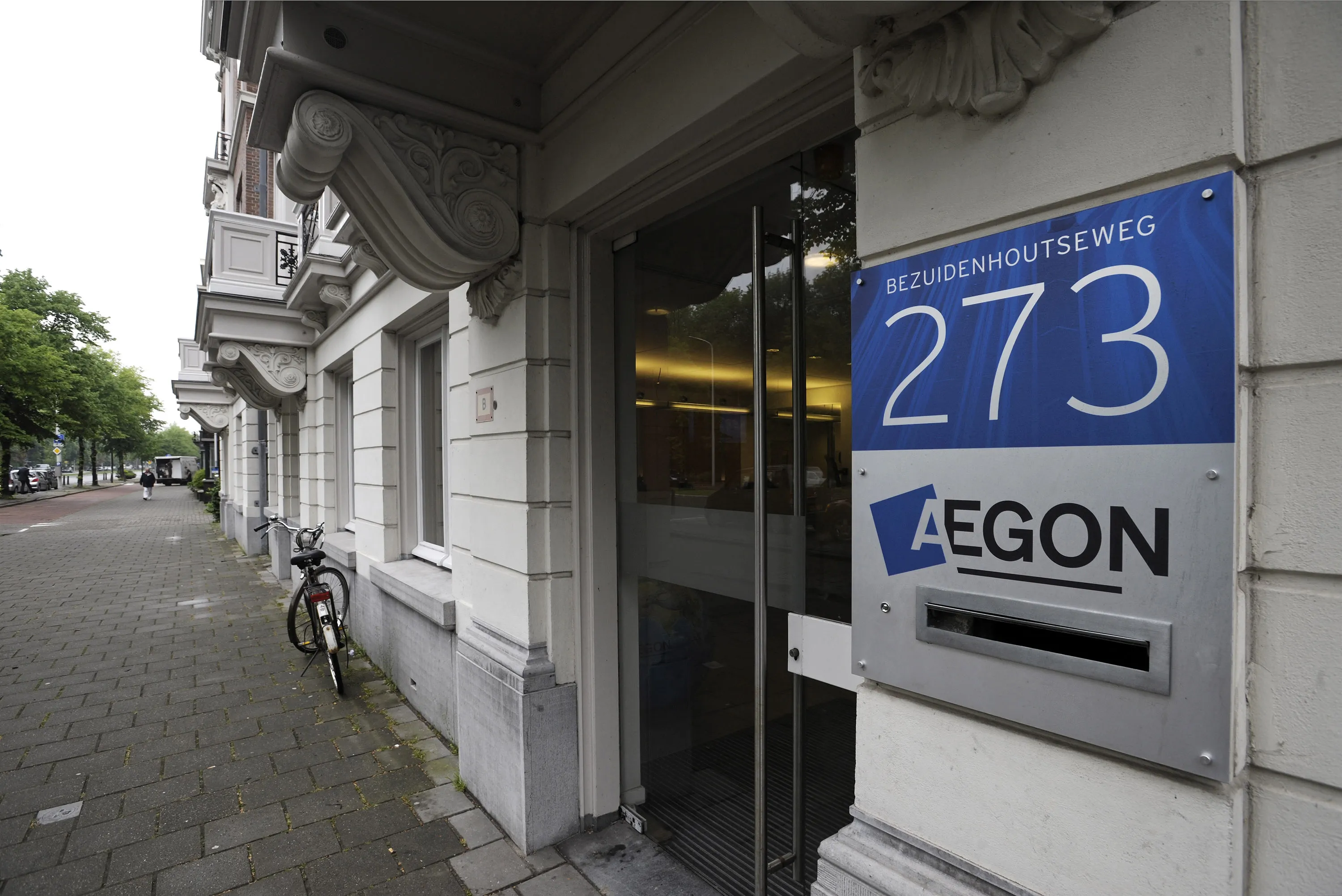 Aegon headquarters in the Hague, Netherlands.