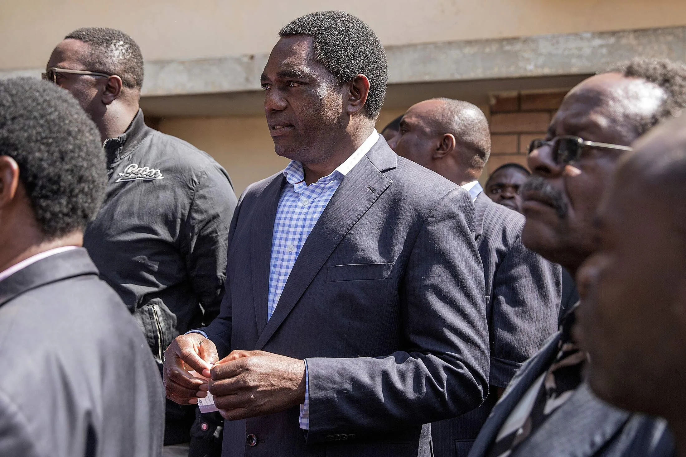 Hakainde Hichilema.
