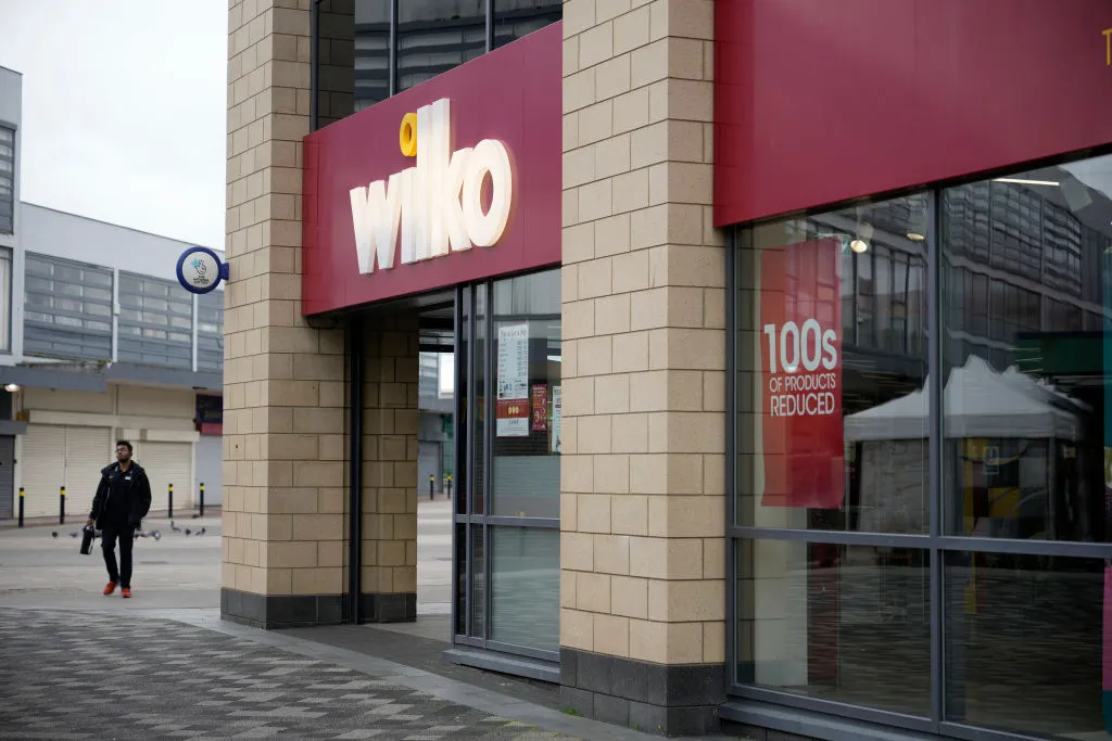 A branch of Wilko in Manchester.